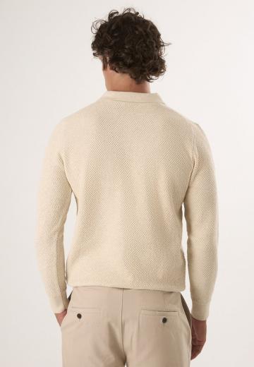 Поло с длинным рукавом