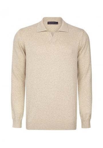 Поло с длинным рукавом