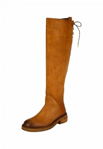 Сапоги на шнуровке