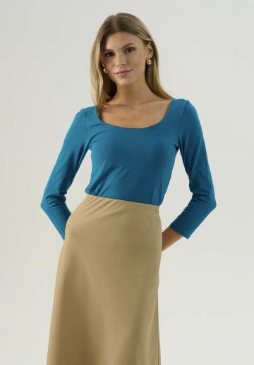 Майка с рукавом три четверти