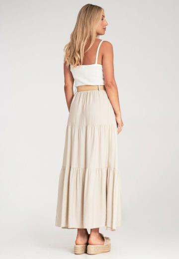 Юбка с воланами