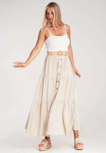 Юбка с воланами