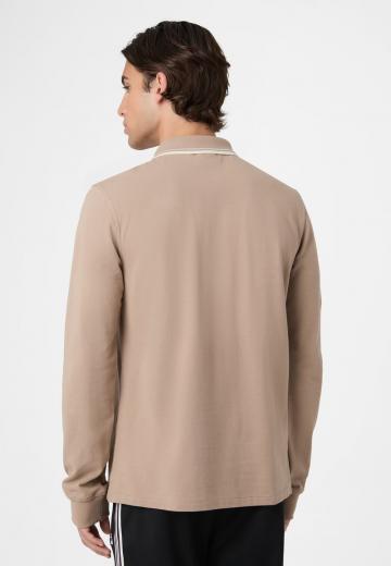 Поло с длинным рукавом