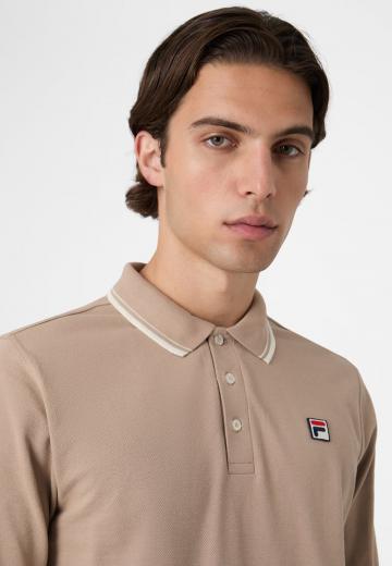 Поло с длинным рукавом