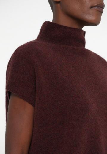 Пуловер с коротким рукавом