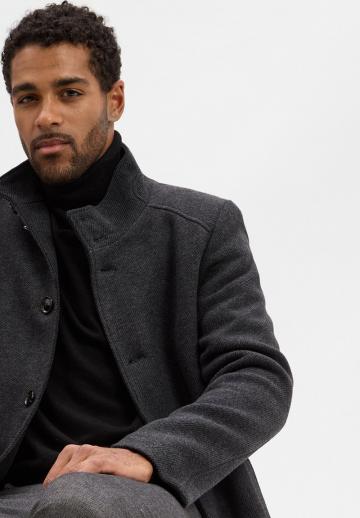 Шерстяное пальто