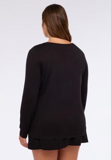 Атласная блузка