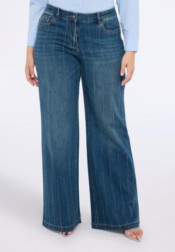 Клешеные джинсы
