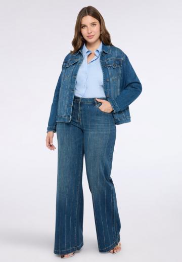 Клешеные джинсы