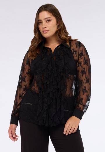 Кружевная блузка