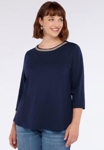 Майка с рукавом три четверти