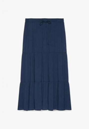 Юбка с воланами