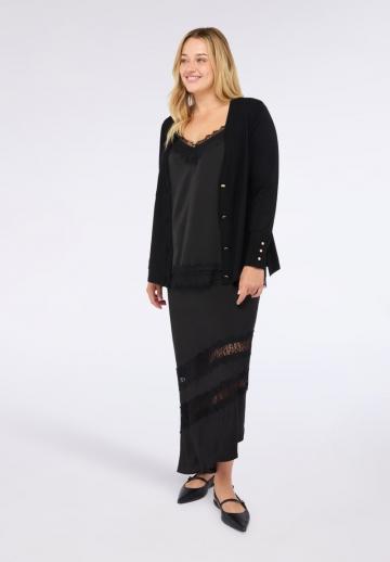 Длинный жилет