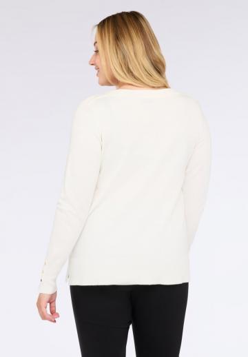 Длинный пуловер