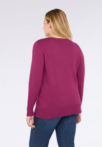 Длинный пуловер