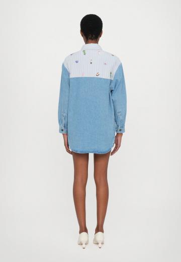 Джинсовая блузка