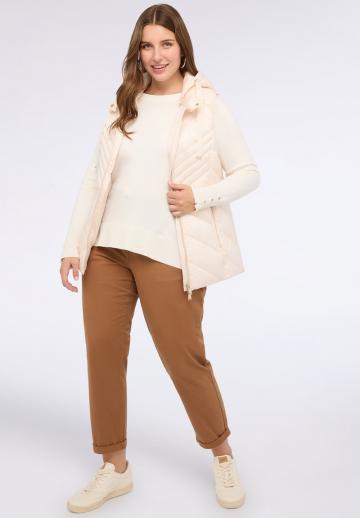 Длинный жилет