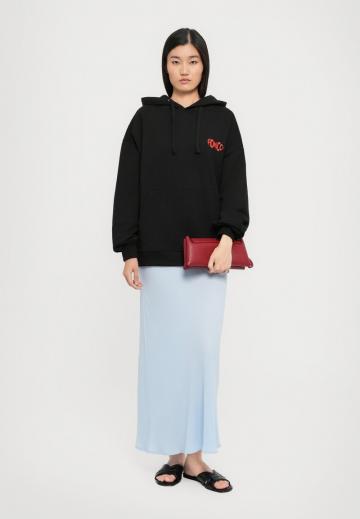 Пуловер с капюшоном