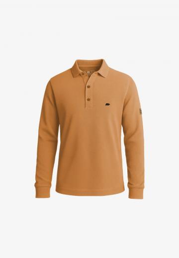 Поло с длинным рукавом