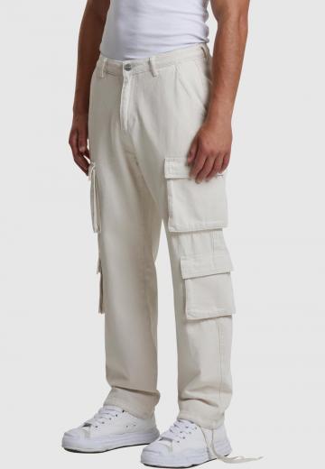 Брюки с накладными карманами