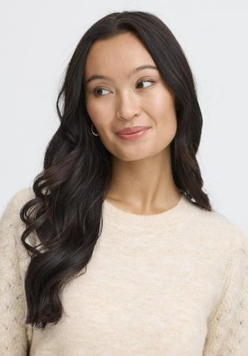 Пуловер с рукавом три четверти