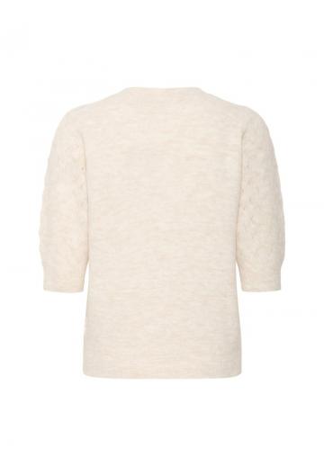 Пуловер с рукавом три четверти