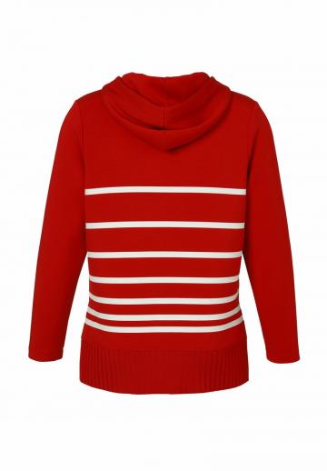 Пуловер с капюшоном