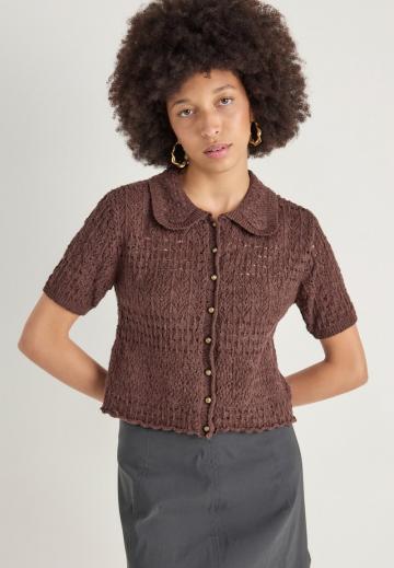 Вязаная кофта