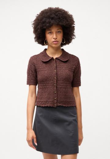 Вязаная кофта