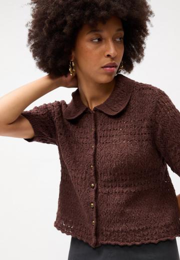 Вязаная кофта