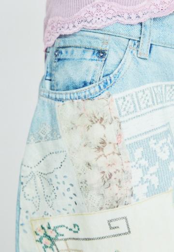 Свободные джинсы