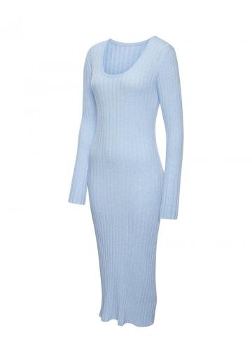 Вязаное платье