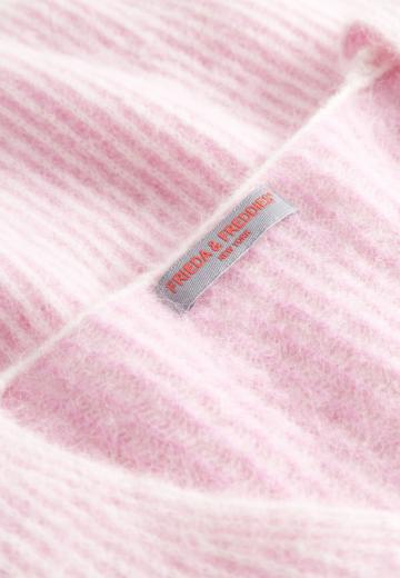 Пуловер в полоску