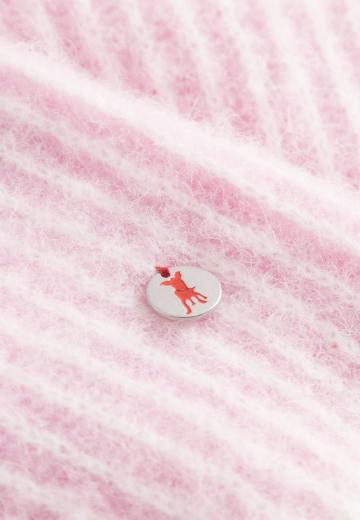 Пуловер в полоску