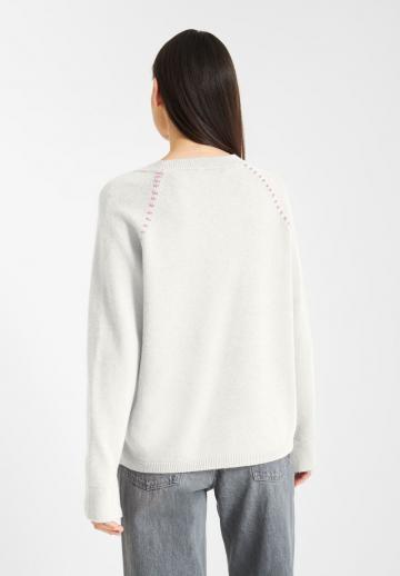 Длинный пуловер