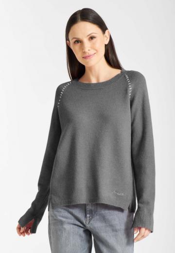 Длинный пуловер