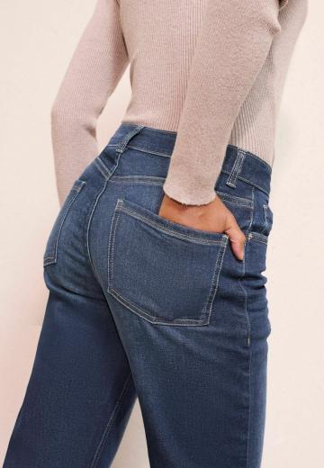 Прямые джинсы