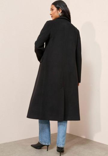 Шерстяное пальто