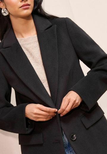 Шерстяное пальто