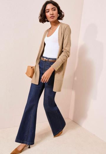 Длинный кардиган