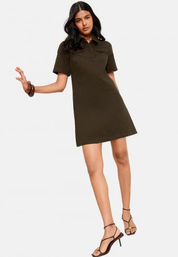 Джинсовое платье