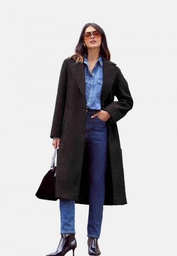 Шерстяное пальто