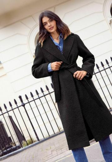 Шерстяное пальто