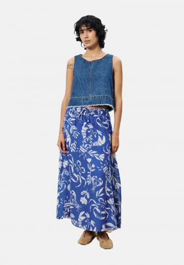 Джинсовая жилетка