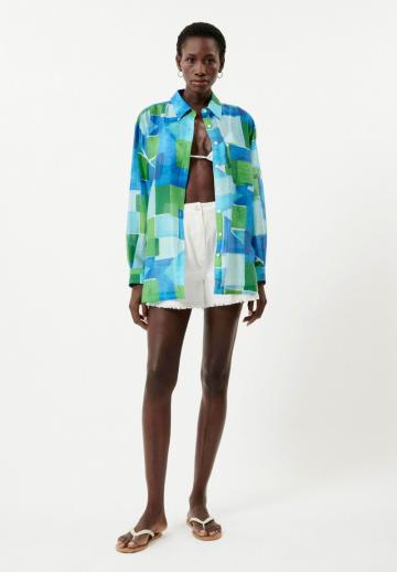 Длинная блузка