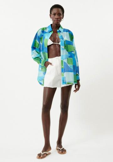 Длинная блузка