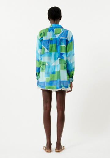 Длинная блузка