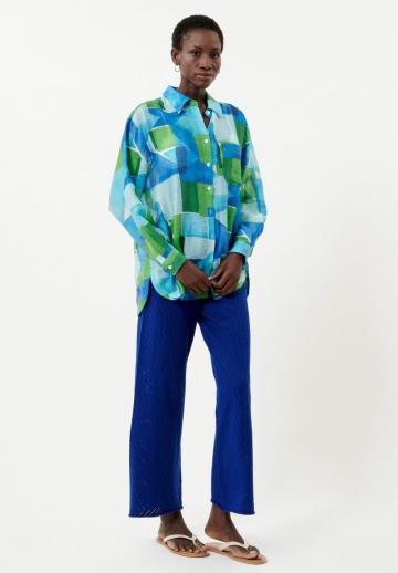 Длинная блузка