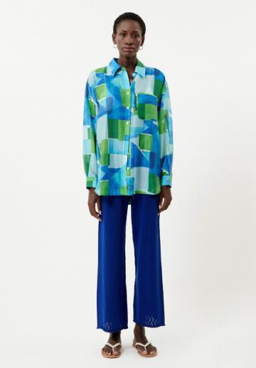 Длинная блузка