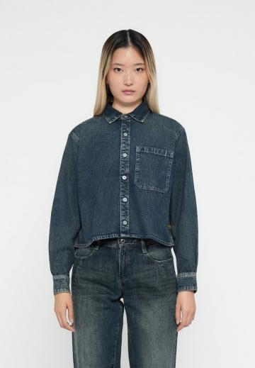 Джинсовая блузка